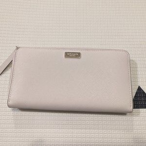 Kate Spade Newbury Lane Neda Leather Wallet - Pebble, NWT